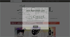 Desktop Screenshot of carouselhorsetack.com